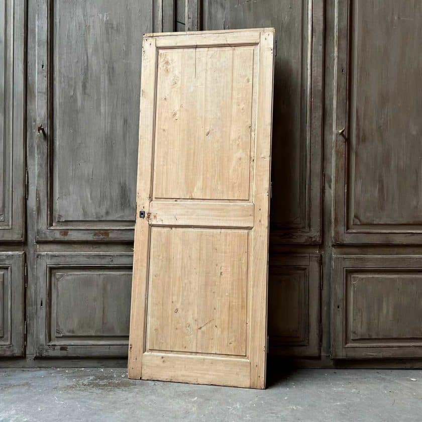 Antique stripped door 79x203cm back