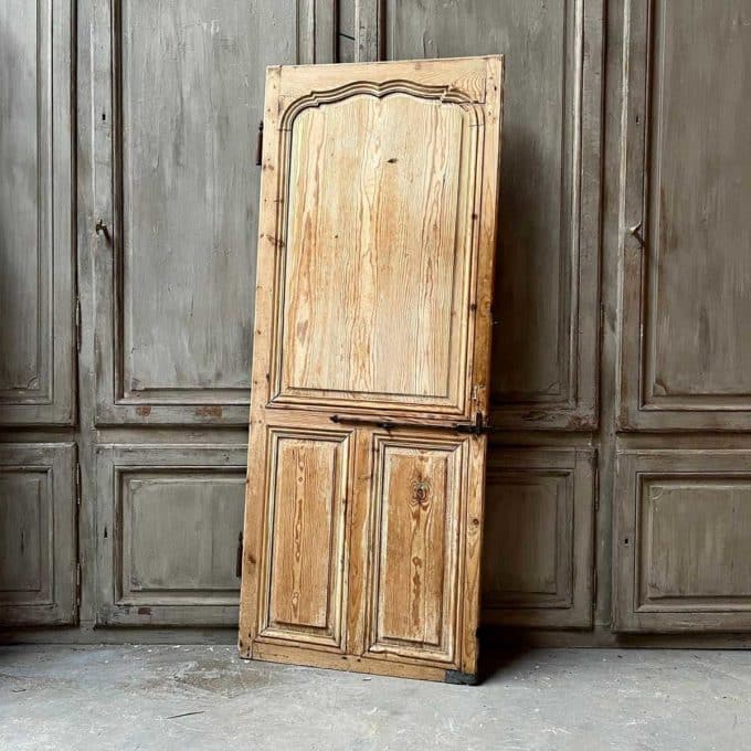 Antique Louis XV style door 80x199cm back