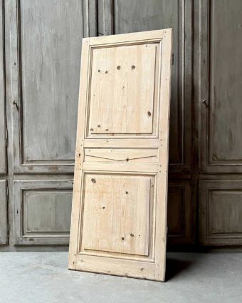 Porte de placard décapé style directoire 825x2025cm