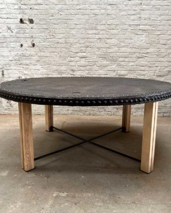 Round table 190x78 cm
