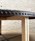 Table ronde 190x78 cm details