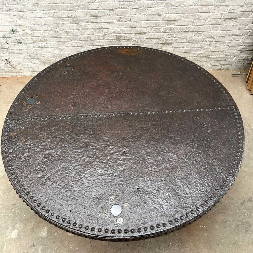 Round table 190x78 cm top