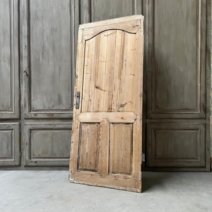 Pickled cupboard door 92x214 cm