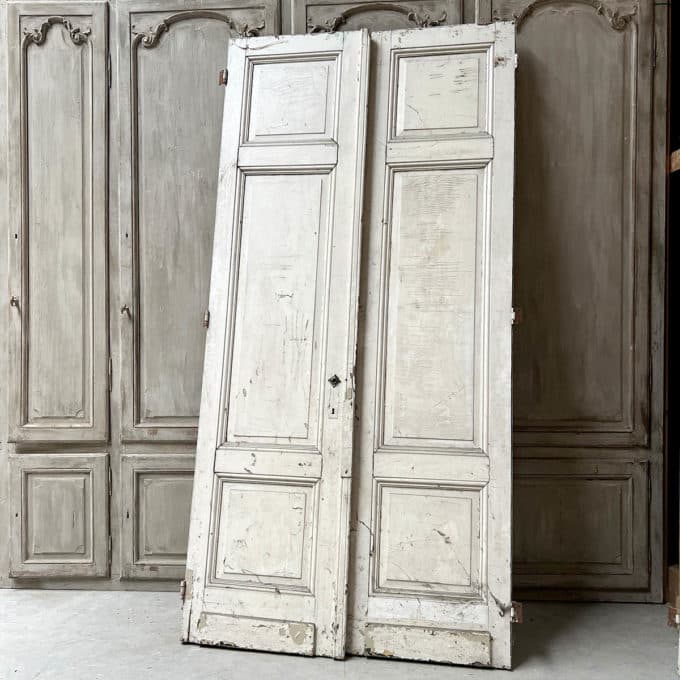 Antique double door 138x284cm
