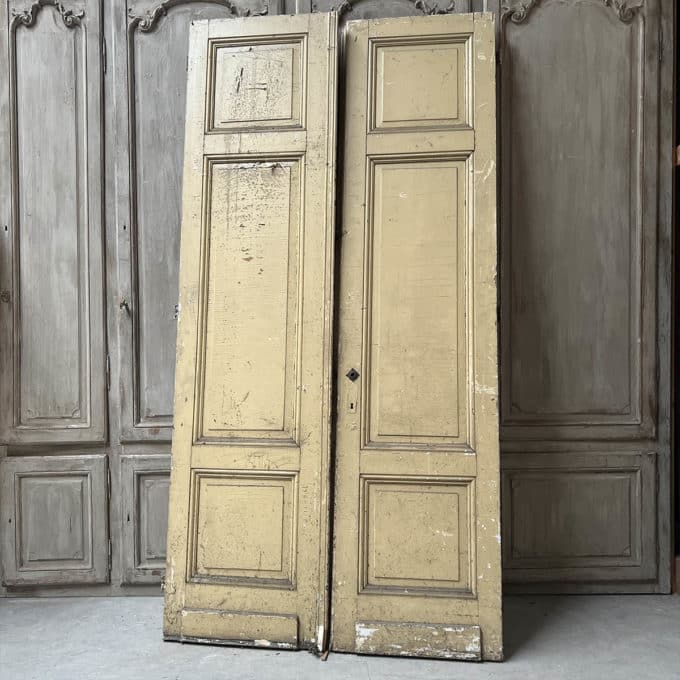 Antique double door 138x284cm