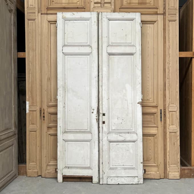 Antique double door 137x282.5cm