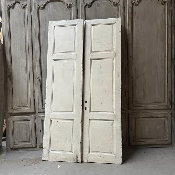 Double porte ancienne 136x256cm