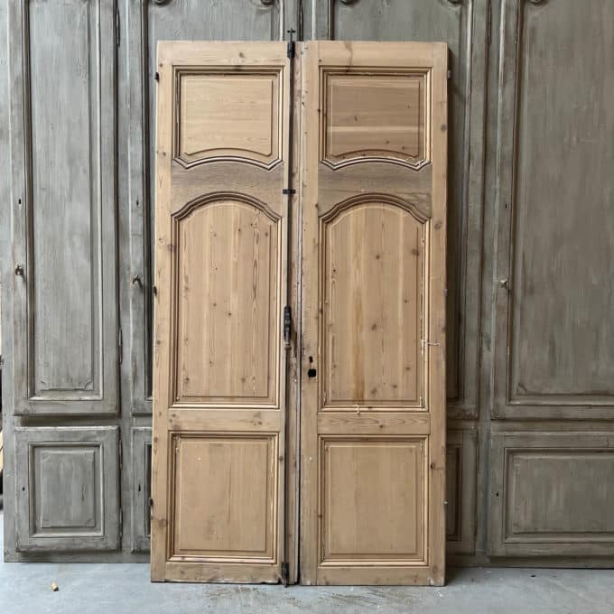 Pickled double door 141x258cm