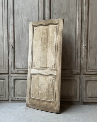 Antique stripped curved door 87x201.5cm