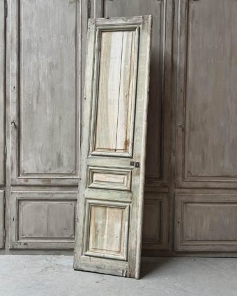 Porte ancienne décapée incurvée 69x250cm