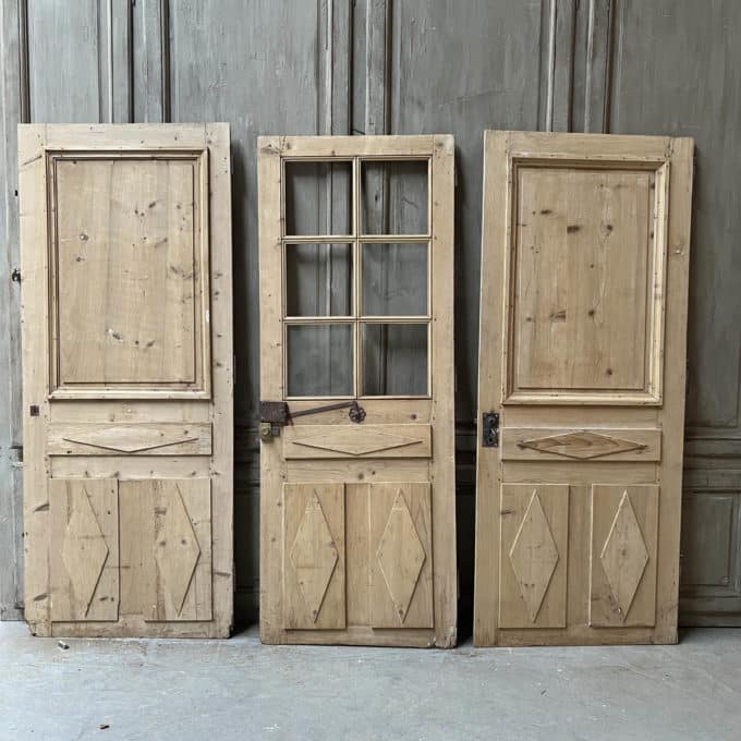 Directoire style cupboard door 86x209cm
