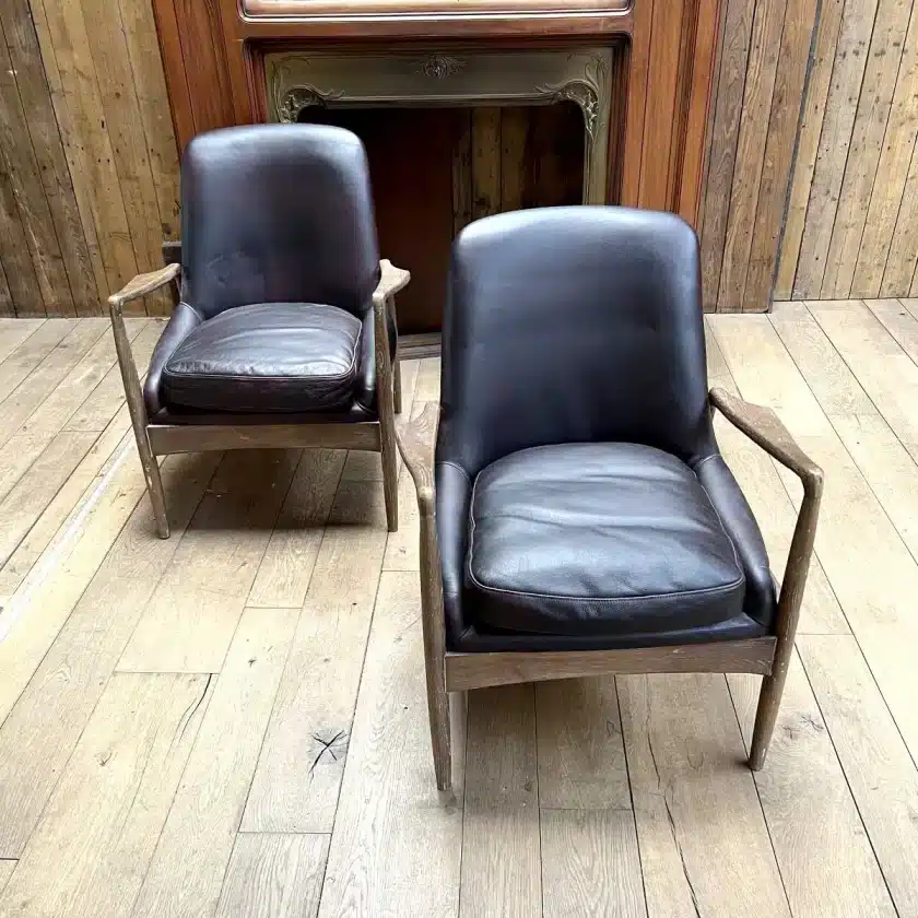 pair of armchairs