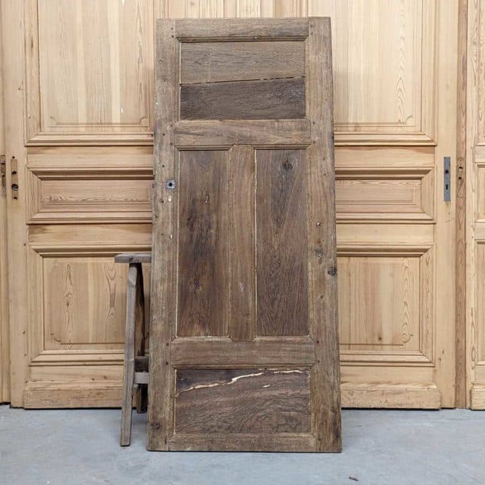 Pickled oak cupboard door 77183cm