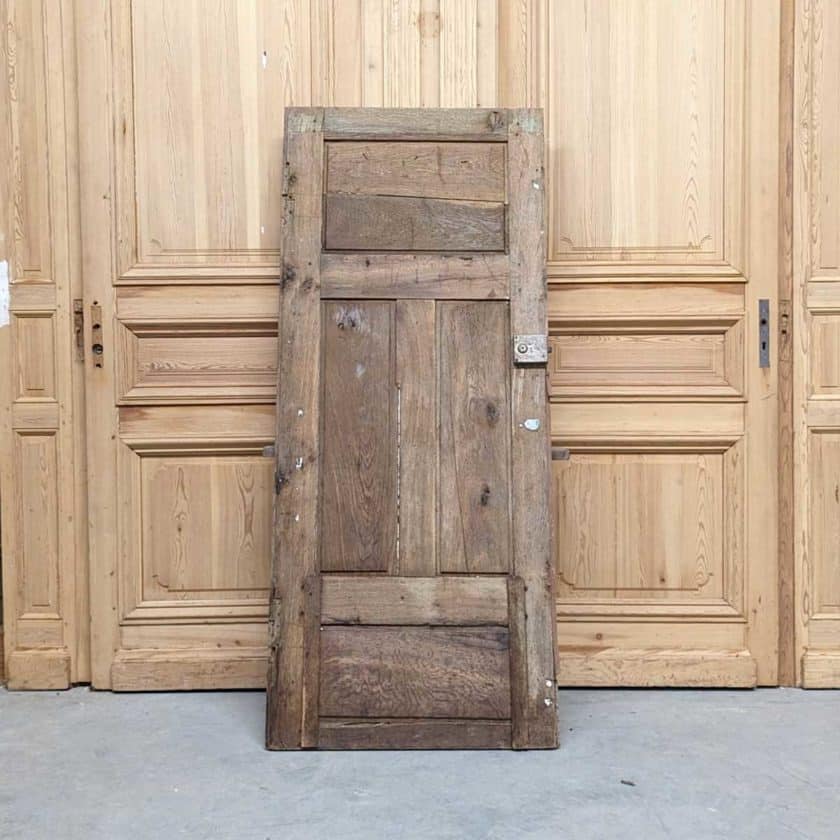 Pickled oak cabinet door 77183cm back