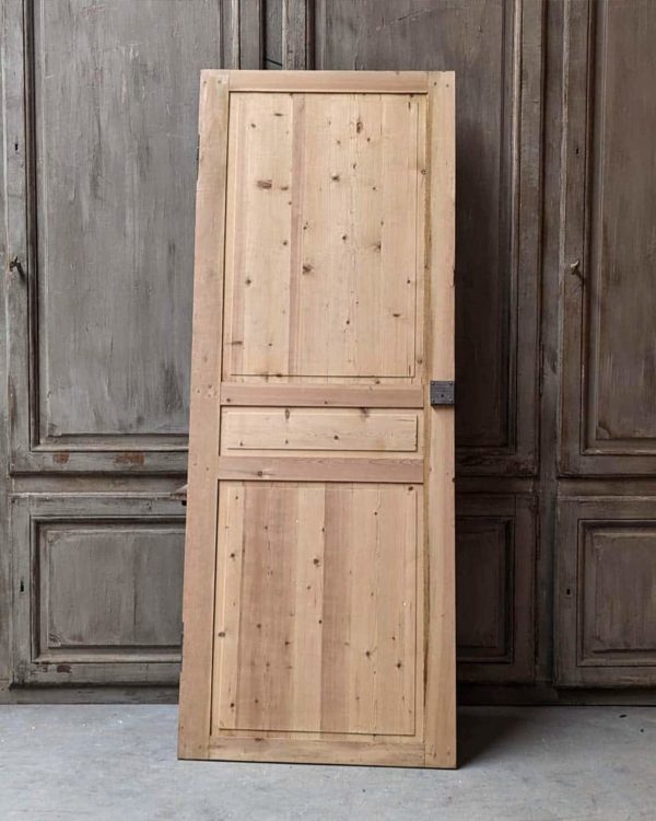 Pickled fir cupboard door 79x207