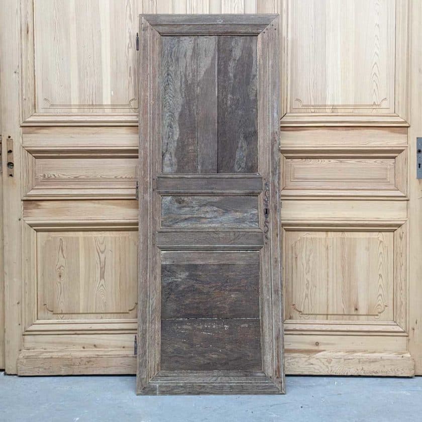 Porte de placrd en chêne 179x68 cm back