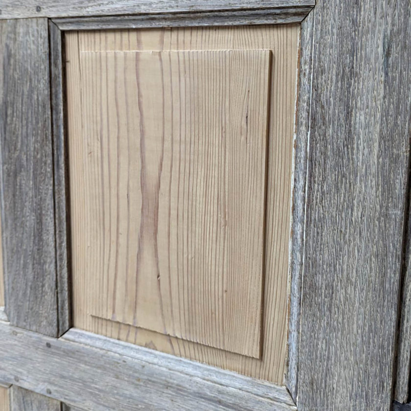Oak and fir door 91x208 details