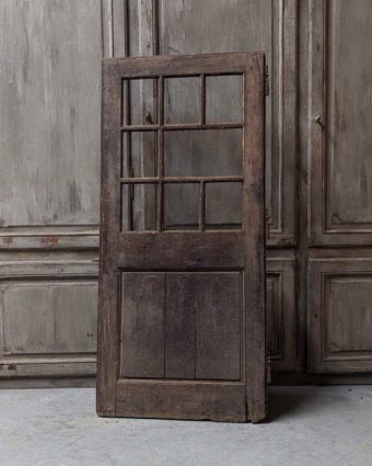 Porte vitrée en chêne 81x175cm