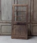 Porte vitrée en chêne 81x175cm back