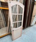 Porte vitrée style Louis XV 64x191cm back