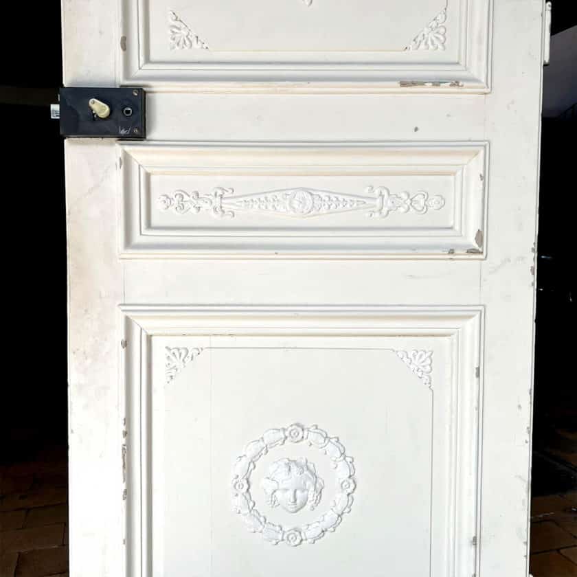 Directoire-style cupboard door