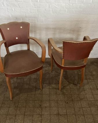 Paire de fauteuil bridge