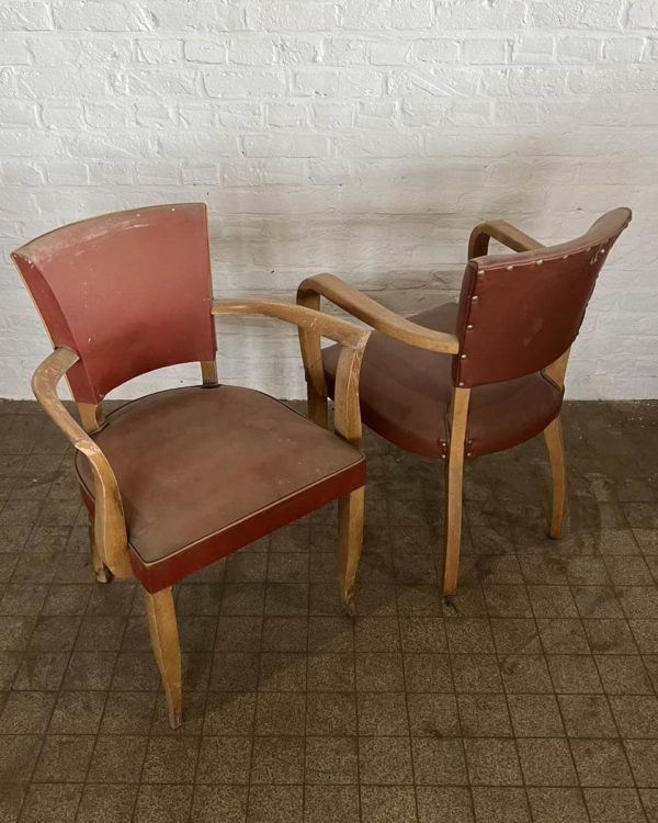 Paire de fauteuil bridge