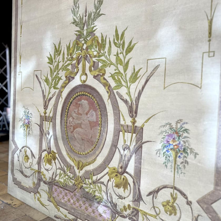 Decorative panel late 19th century