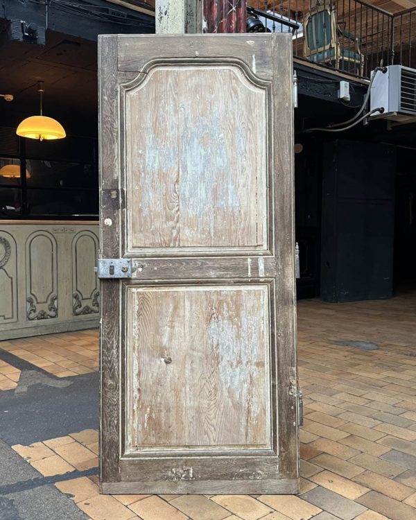 Antique Louis XV style stripped door 84x196 cm