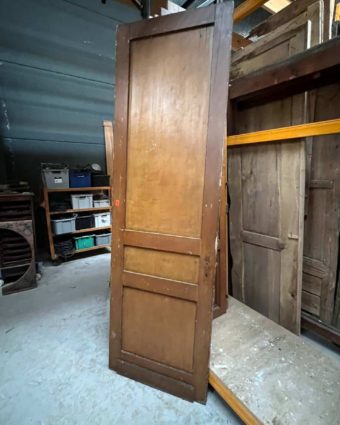 Porte de placard ancienne 78,5x254cm back