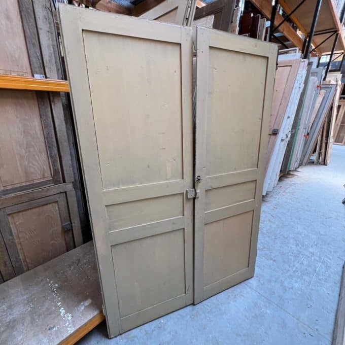 Double cupboard door 136x222cm back 1