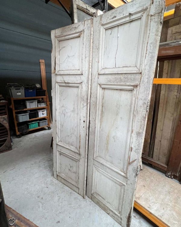 Antique double door 145x248.5cm back