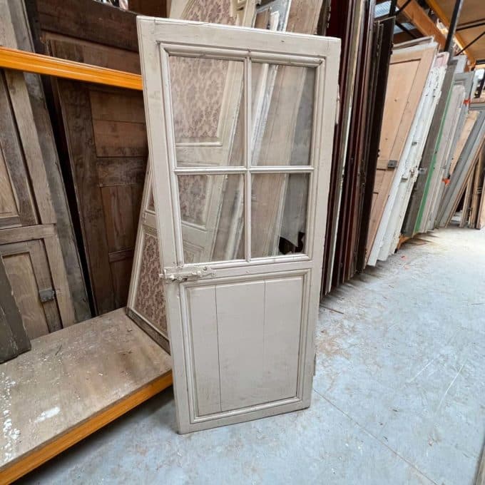 Antique glass door 78x187cm