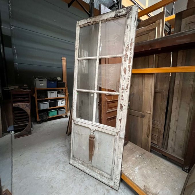 Porte vitrée ancienne 99,5x260cm