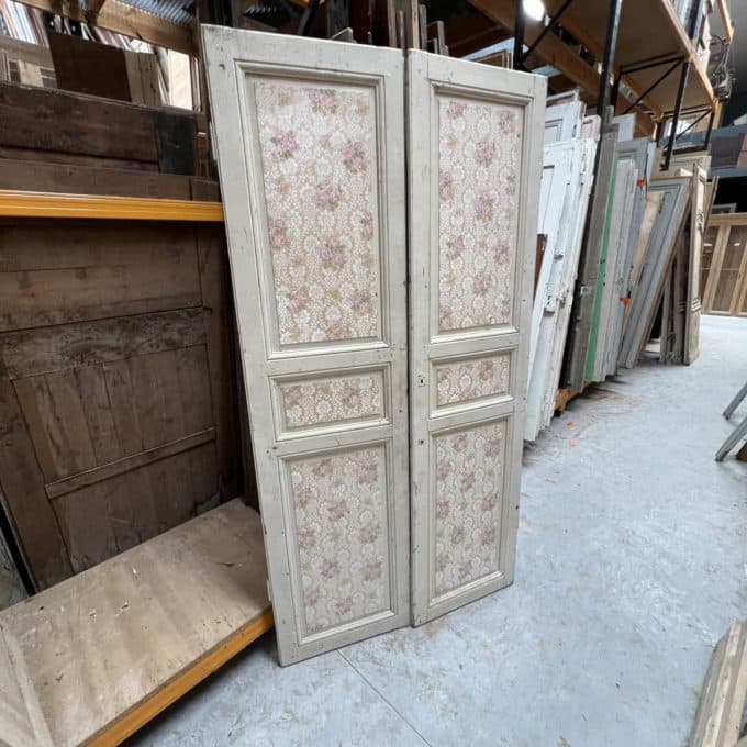 Antique double cupboard door 120x225cm