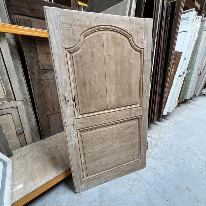 Antique stripped cupboard door 105x191cm