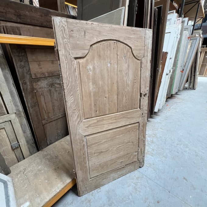 Antique stripped cupboard door 105x191cm