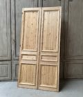 Double porte de placard décapée style haussmannien 126x252cm
