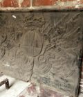 Plaque de cheminée en fonte