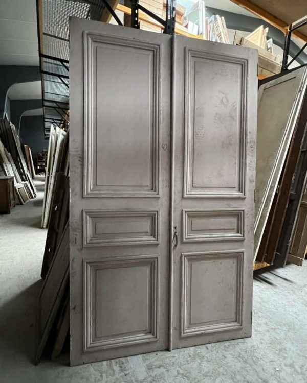 Double Haussmann-style cupboard door 144x239cm