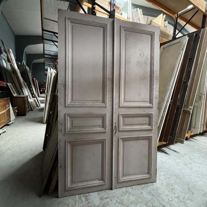 Double Haussmann-style cupboard door 144x239cm