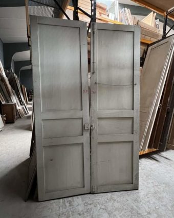 Double porte de placard style haussmannien 144x239cm