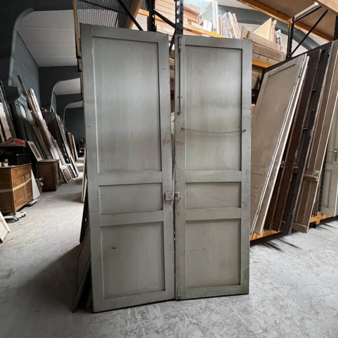 Double Haussmann-style cupboard door 144x239cm