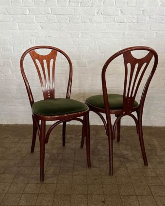 Lot chaise bistrot