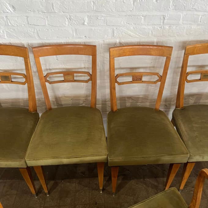Set of antique zoom chairs
