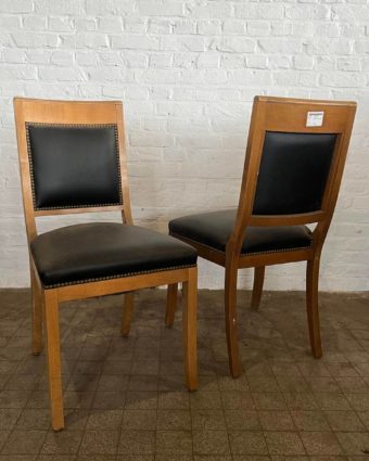 Paire ancienne chaise