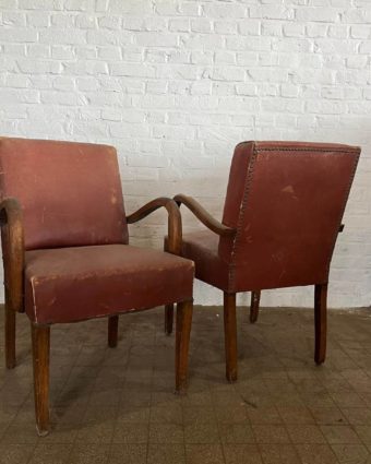 Paire de fauteuil bridge
