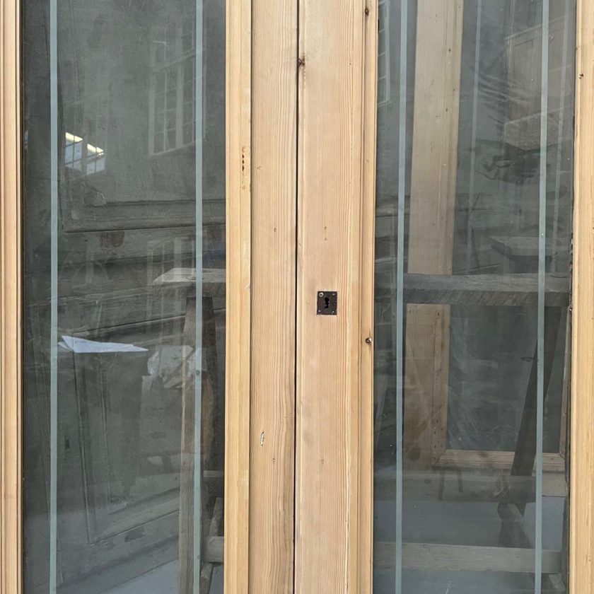 Double porte de placard vitrée 120x170cm details
