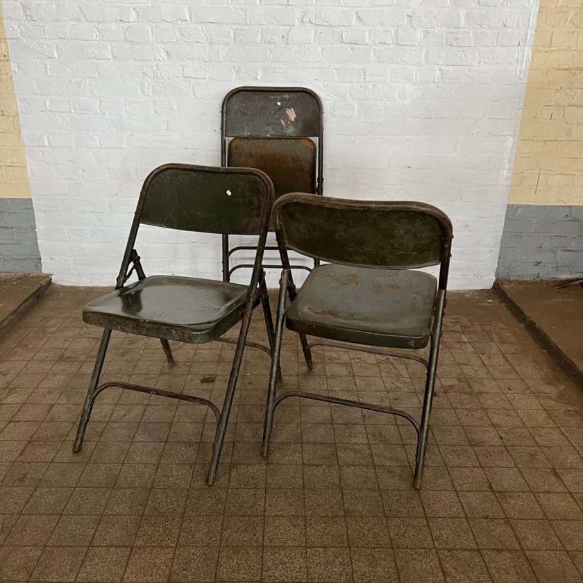 Vintage metal chair