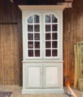 Paire de meuble bibliothèque vitrée front 1